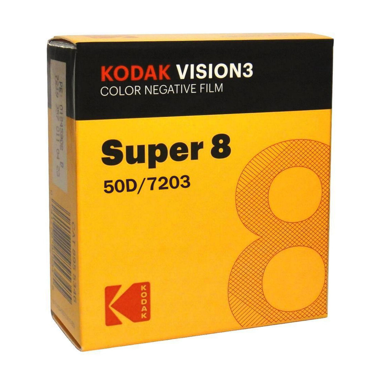 Kodak Vision3 50D, Super 8 cartridge